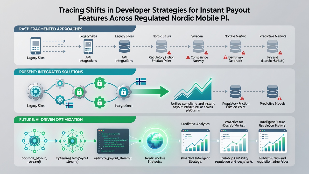 Developer workflow diagrams for instant payout integrations on Nordic mobile platforms